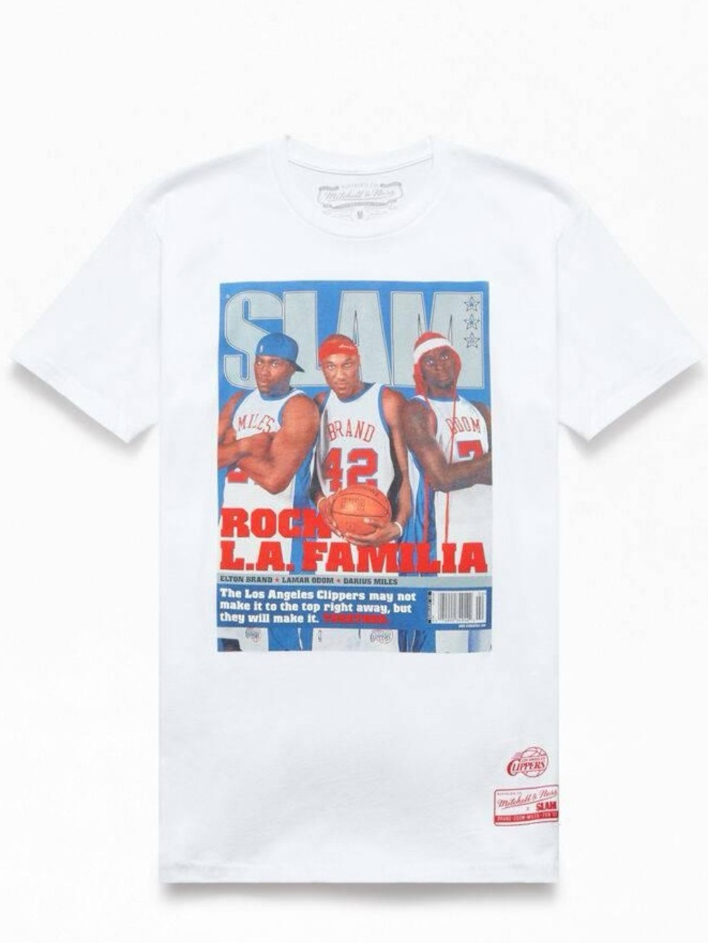 Mitchell & Ness x SLAM | NBA ‘02 Brand Odom Miles Tee